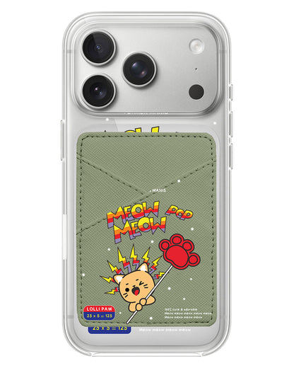 iPhone Phone Wallet Case - Meow Pop 2.0