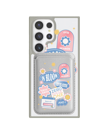 Android Magnetic Wallet Case - Zerobaseone Song Sticker Pack