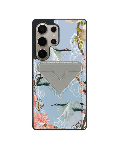 Android Avant Wallet Case - Oil Painting Birds