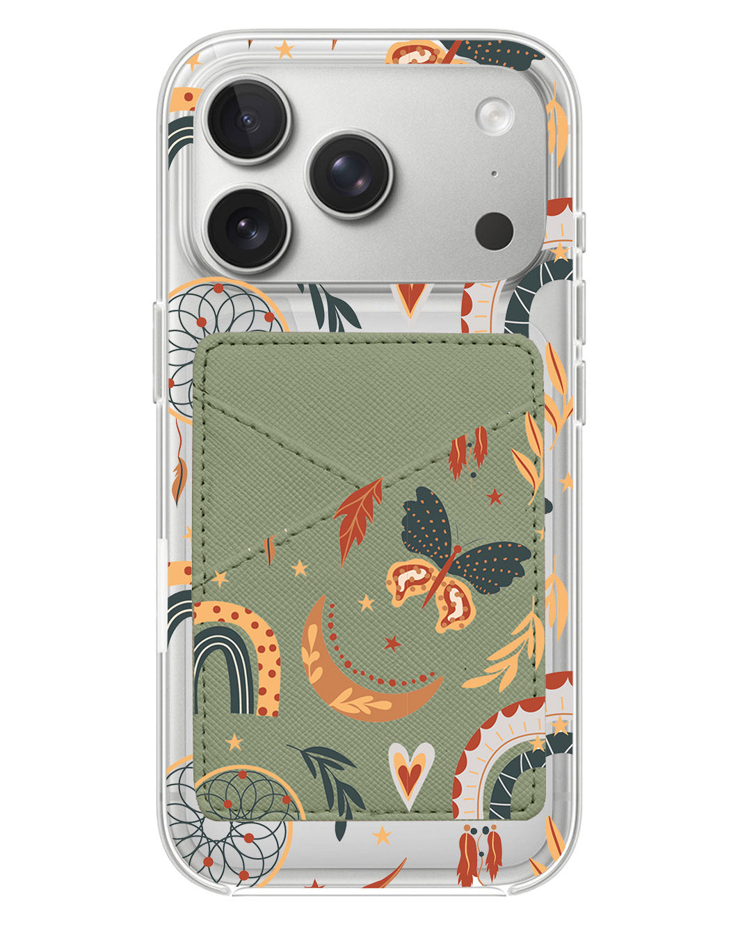 iPhone Phone Wallet Case - Boho 3.0