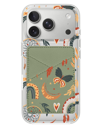 iPhone Phone Wallet Case - Boho 3.0