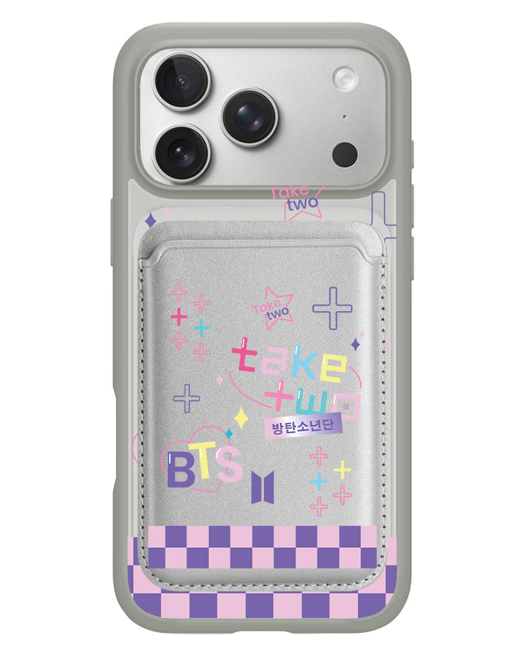 iPhone Magnetic Wallet Case - BTS Take Two