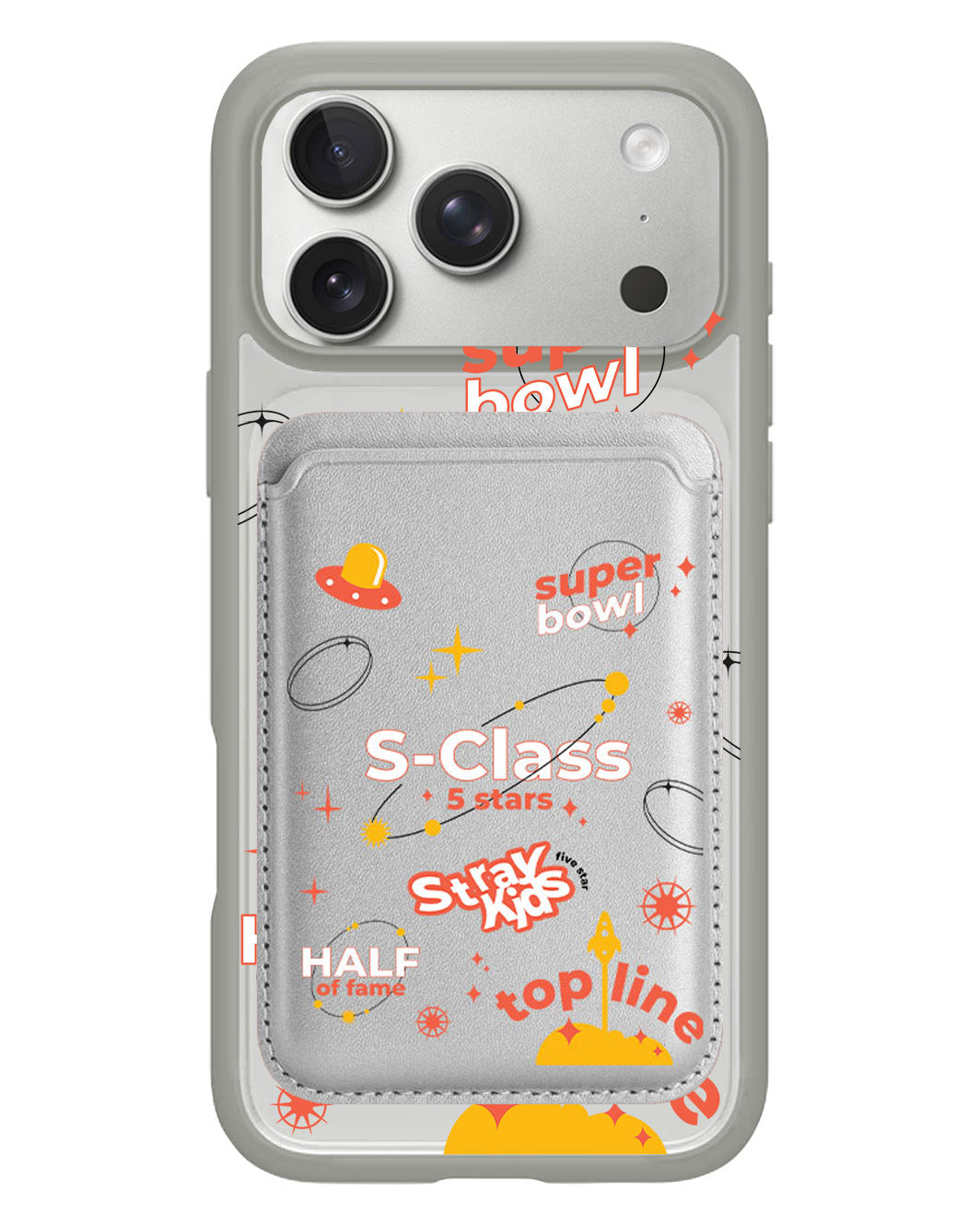iPhone Magnetic Wallet Case - Stray Kids 5stars