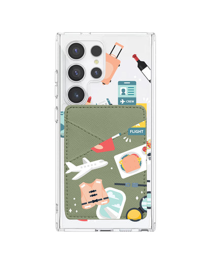 Android Phone Wallet Case - Stewardess