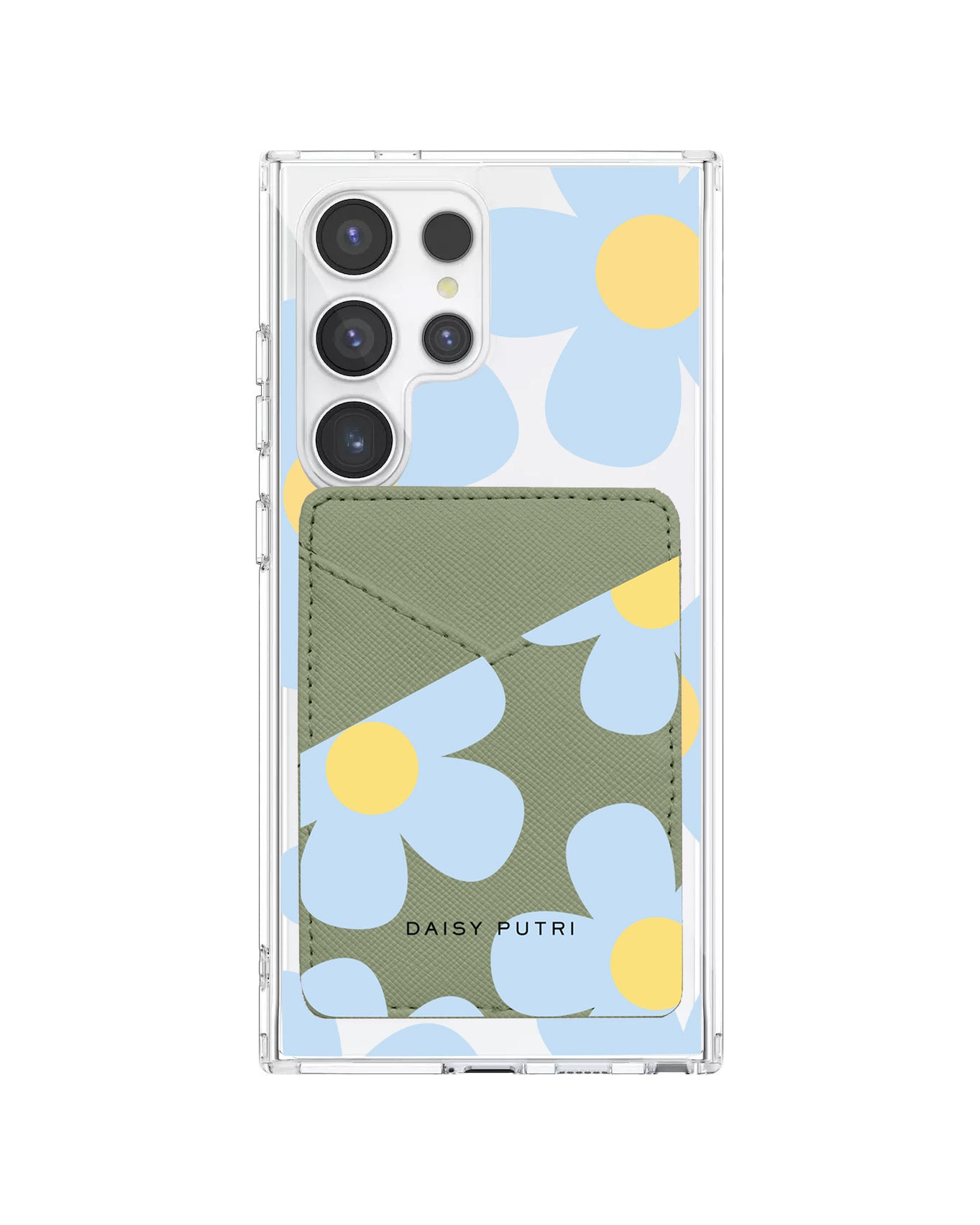 Android Phone Wallet Case - Daisy Garland