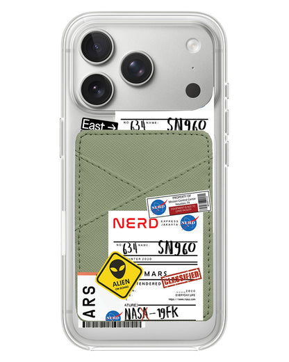 iPhone Phone Wallet Case - Ticket To Mars