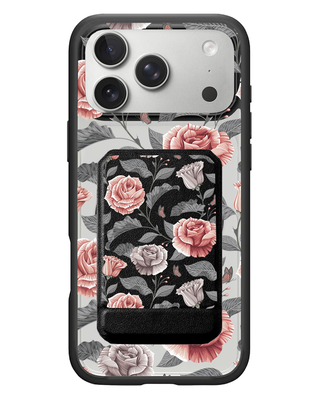 iPhone Magnetic Multifold Wallet - Rosie