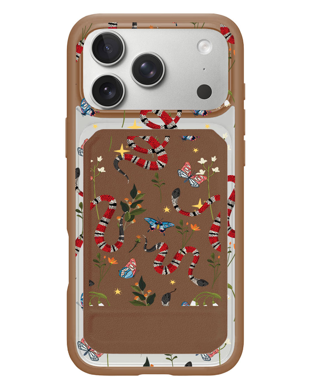 iPhone Magnetic Multifold Wallet - Serpente