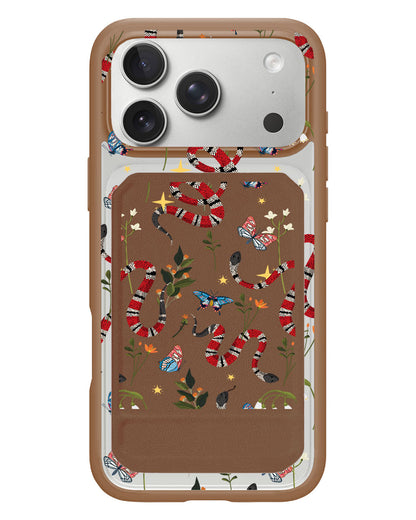 iPhone Magnetic Multifold Wallet - Serpente