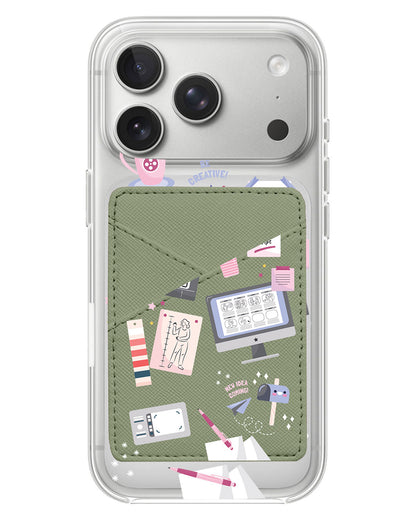 iPhone Phone Wallet Case - Designer