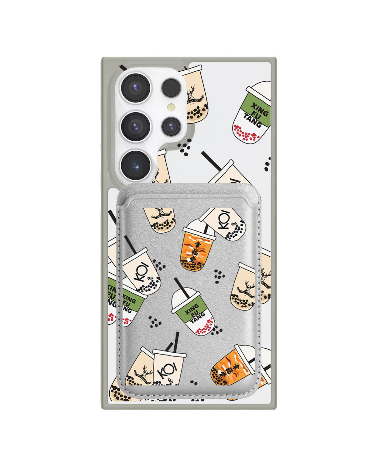 Android Magnetic Wallet Case - Boba 1