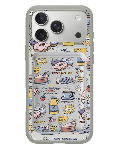 iPhone Magnetic Wallet Case - Sweets