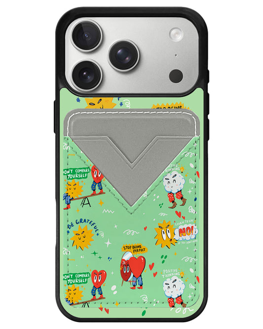 iPhone Avant Wallet Case - Selfless Love 2.0
