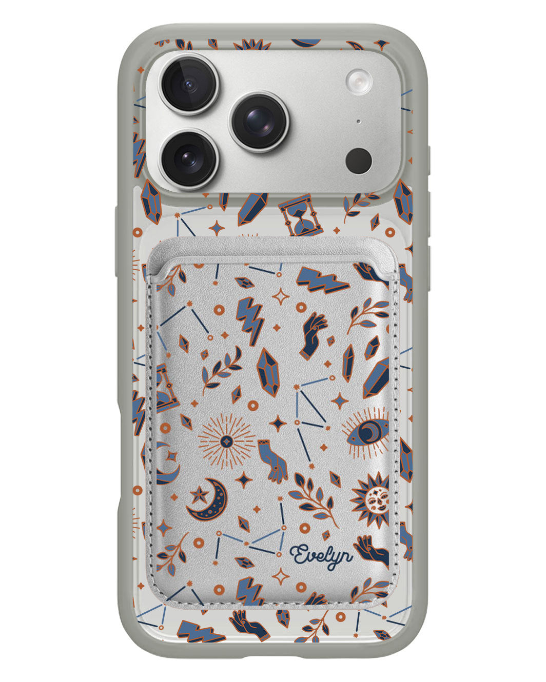 iPhone Magnetic Wallet Case - Stardust