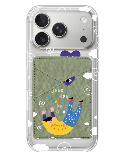 iPhone Phone Wallet Case - Bad Day