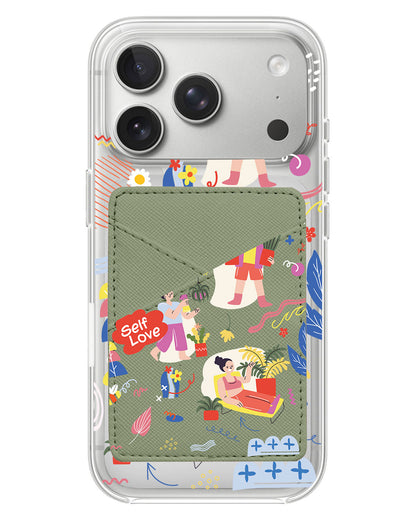 iPhone Phone Wallet Case - Self Love Sticker pack 1.0