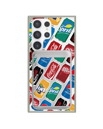 Android Magnetic Wallet Case - Soda