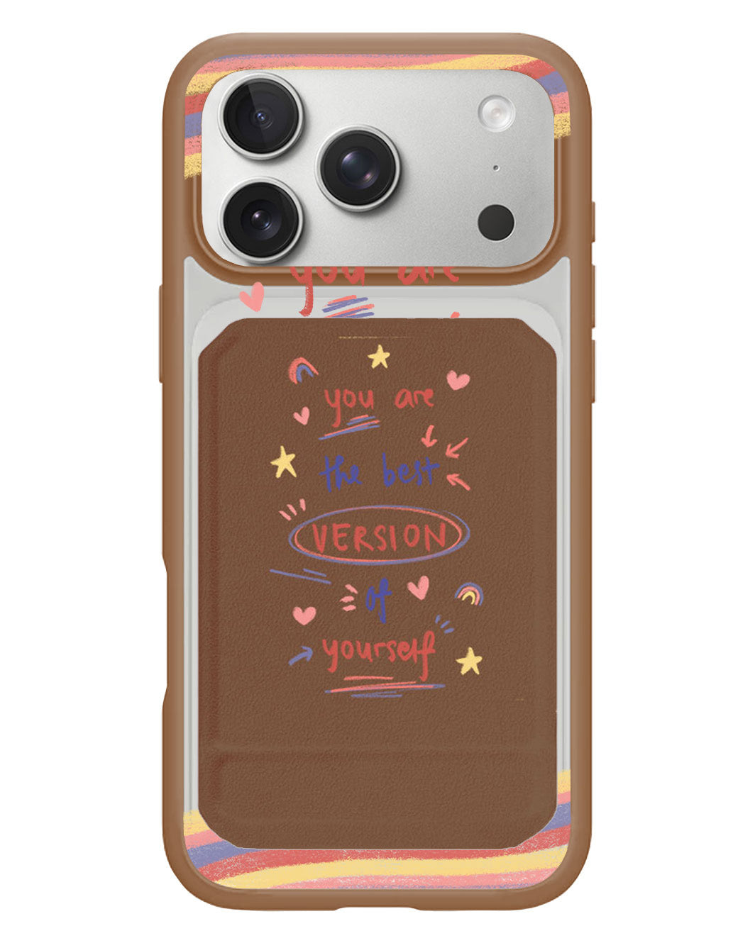 iPhone Magnetic Multifold Wallet - Love Yourself