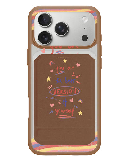 iPhone Magnetic Multifold Wallet - Love Yourself