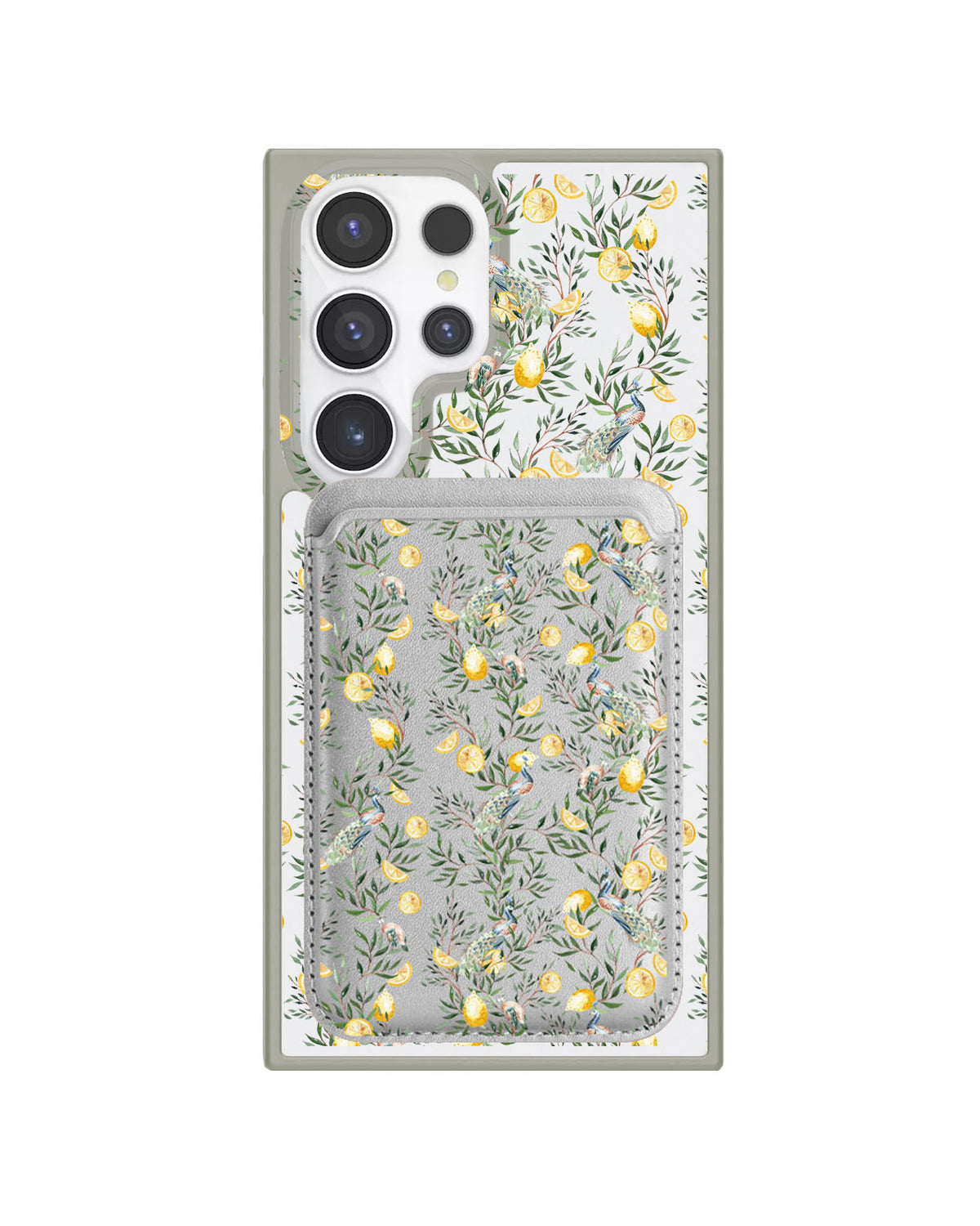 Android Magnetic Wallet Case - Limone