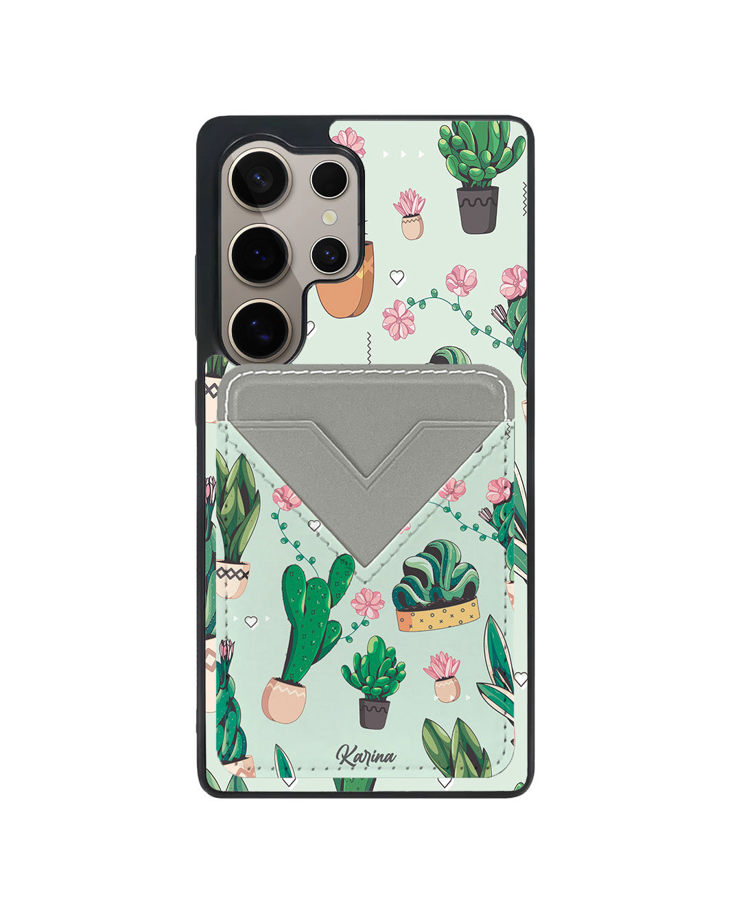 Android Avant Wallet Case - Cactus 3.0