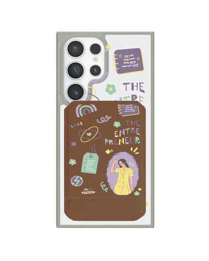 Android Magnetic Multifold Wallet - ESTP