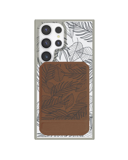 Android Magnetic Multifold Wallet - Sketchy Tropical 2.0