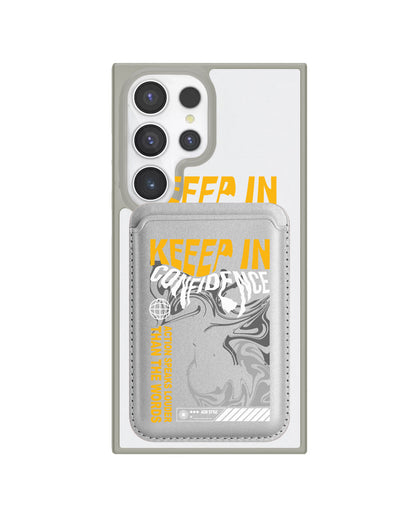 Android Magnetic Wallet Case - Keep in Confidence