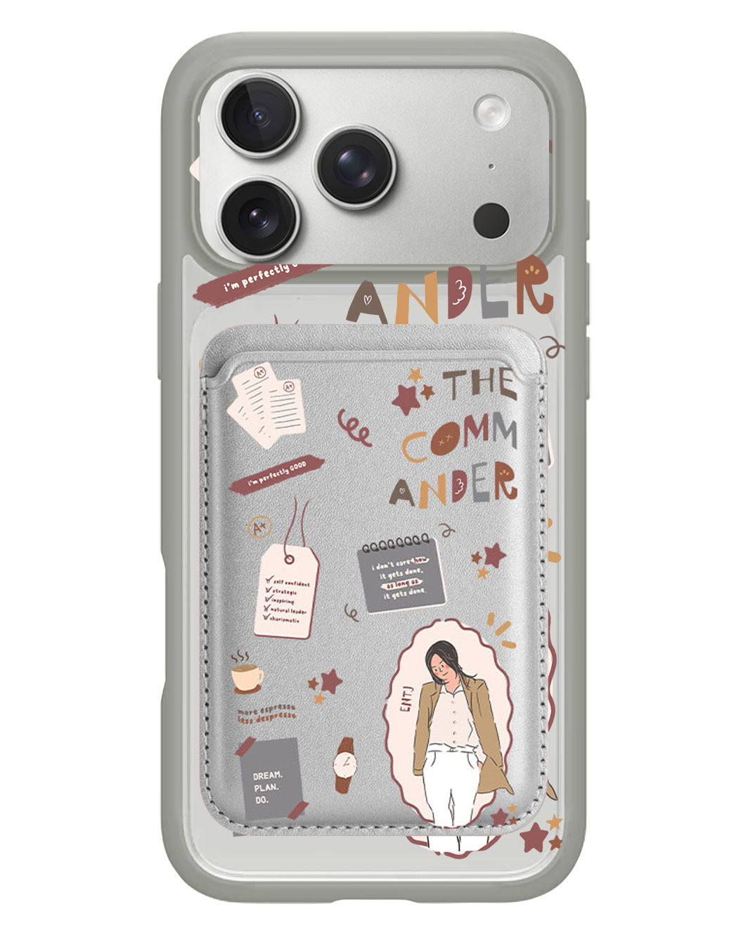iPhone Magnetic Wallet Case - ENTJ