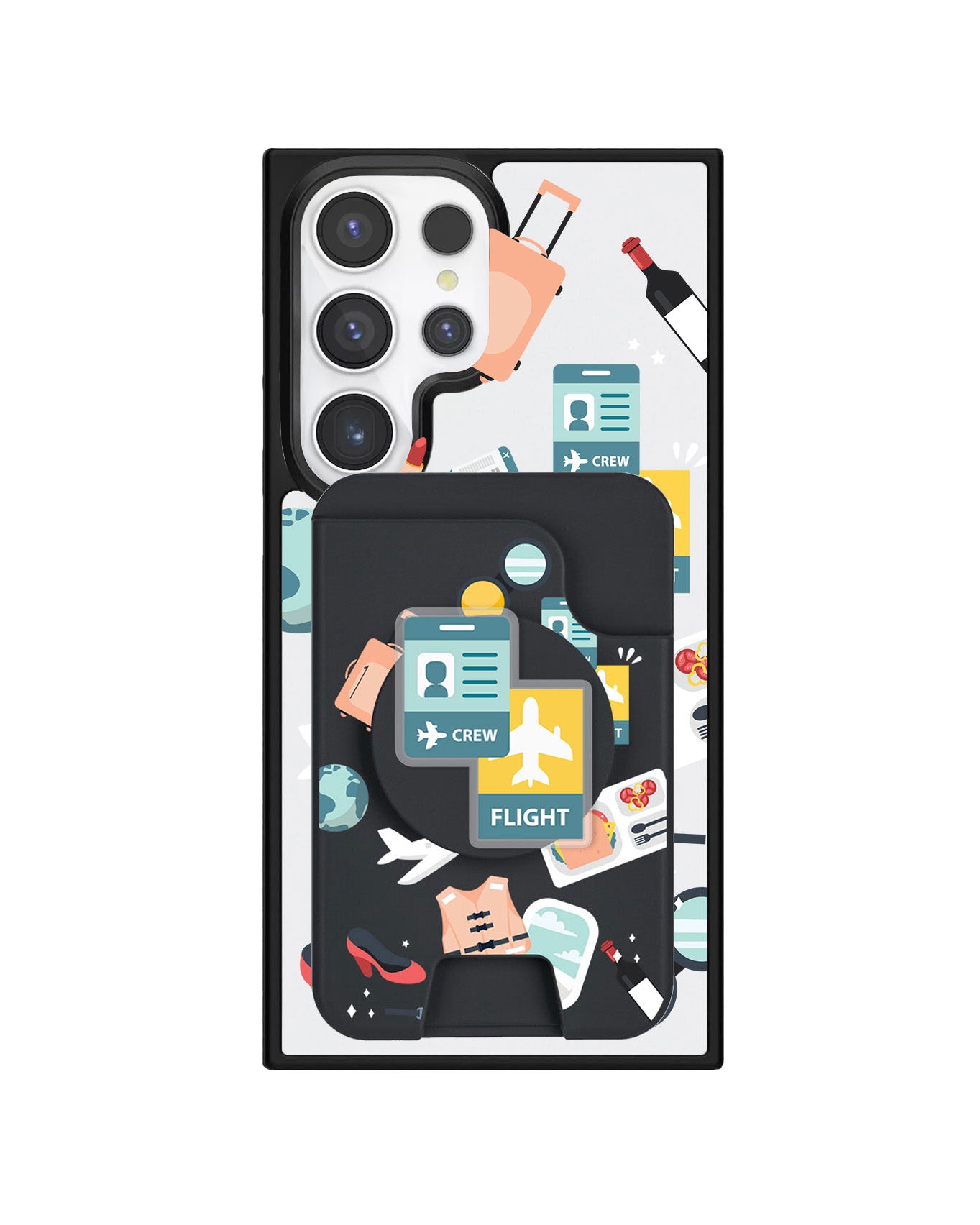 Android Magpop Wallet - Stewardess
