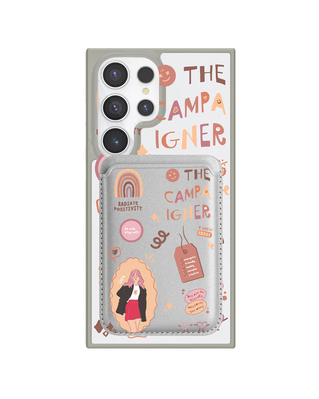 Android Magnetic Wallet Case - ENFP