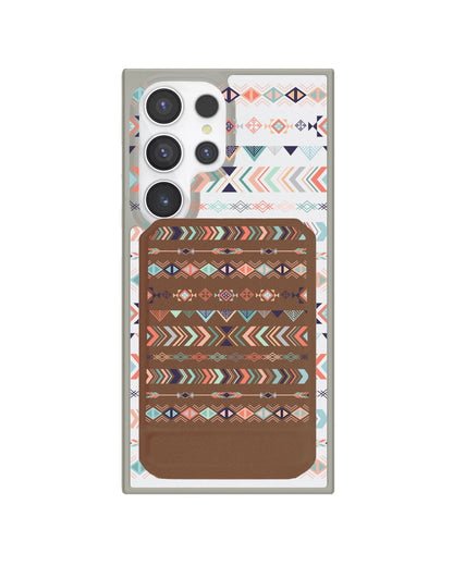 Android Magnetic Multifold Wallet - Ethnic 2.0