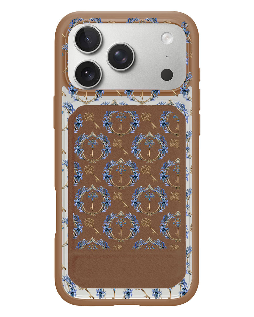 iPhone Magnetic Multifold Wallet - Goth Keys