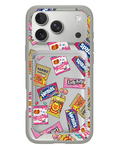iPhone Magnetic Wallet Case - Sweets And Gummies