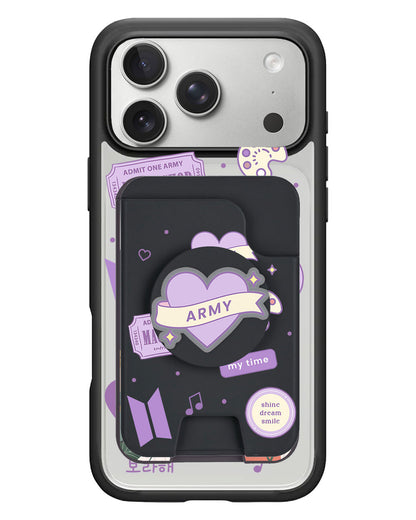 iPhone Magpop Wallet - BTS Sticker Pack