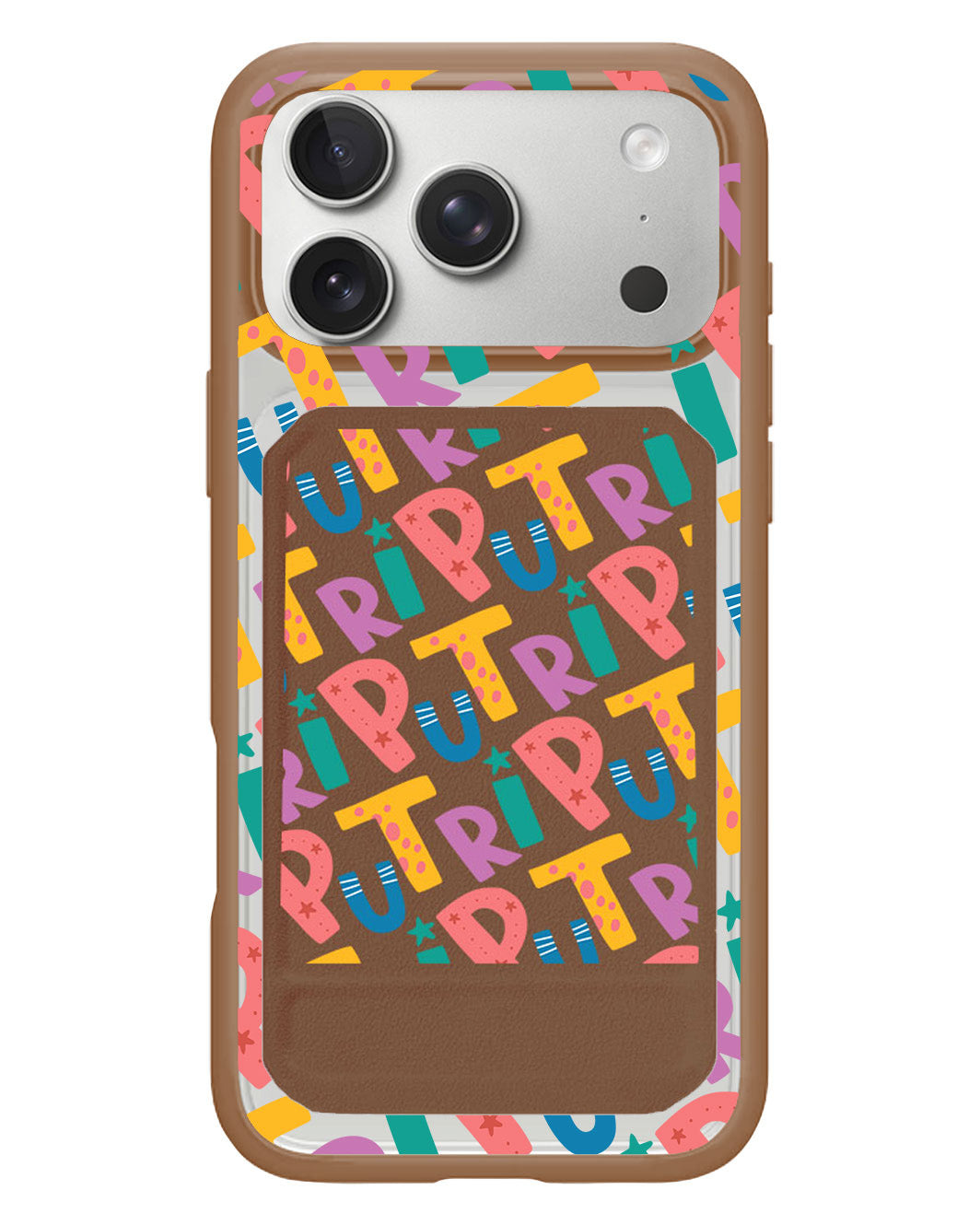 iPhone Magnetic Multifold Wallet - Playful Monogram 4.0