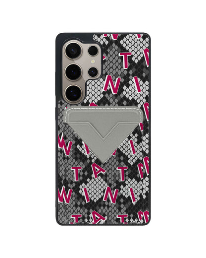 Android Avant Wallet Case - Serpent Monogram 2.0
