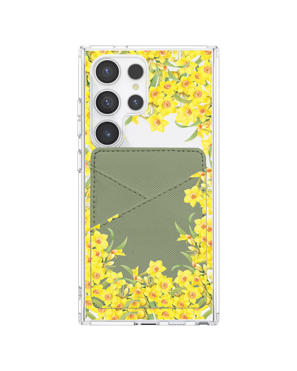 Android Phone Wallet Case - March Daffodil