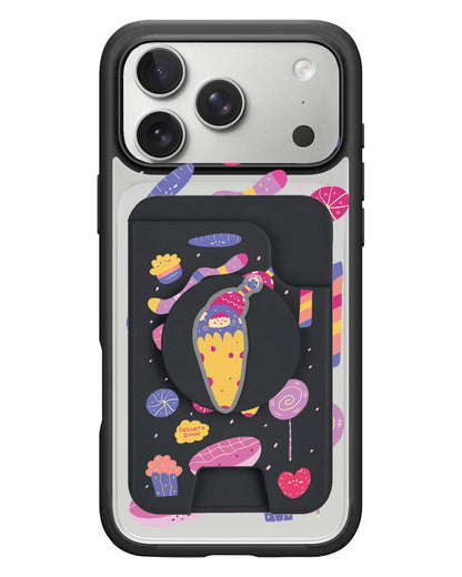 iPhone Magpop Wallet - Dessert Doodle