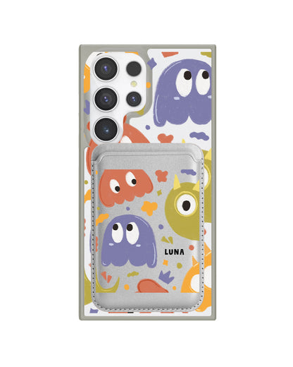 Android Magnetic Wallet Case - Cute Monster 1