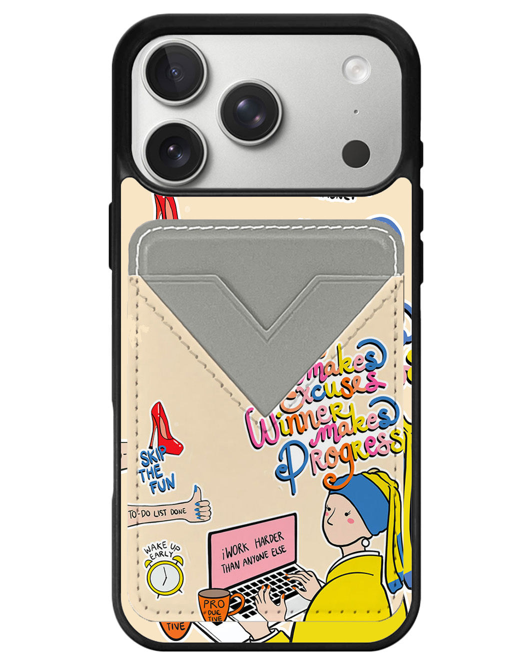 iPhone Avant Wallet Case - Ambitch