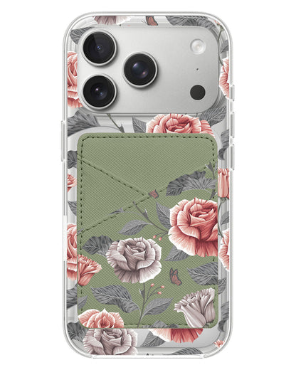 iPhone Phone Wallet Case - Rosie