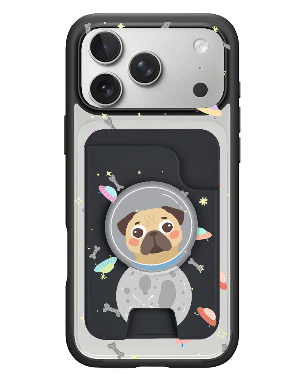 iPhone Magpop Wallet - Pugstronaut