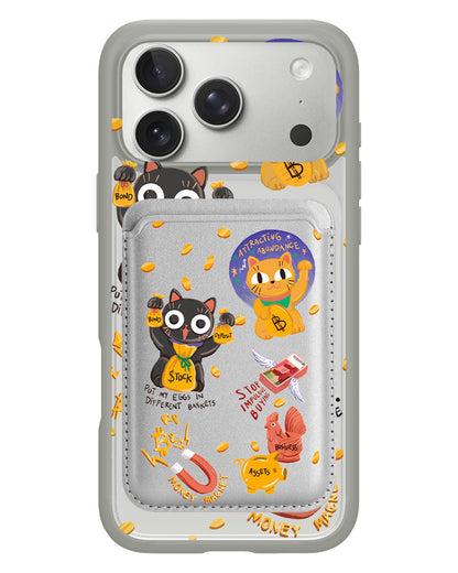 iPhone Magnetic Wallet Case - I Am... Money Magnet!!!