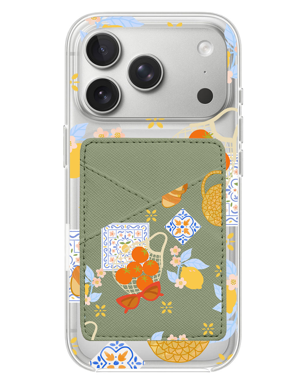 iPhone Phone Wallet Case - Santorini
