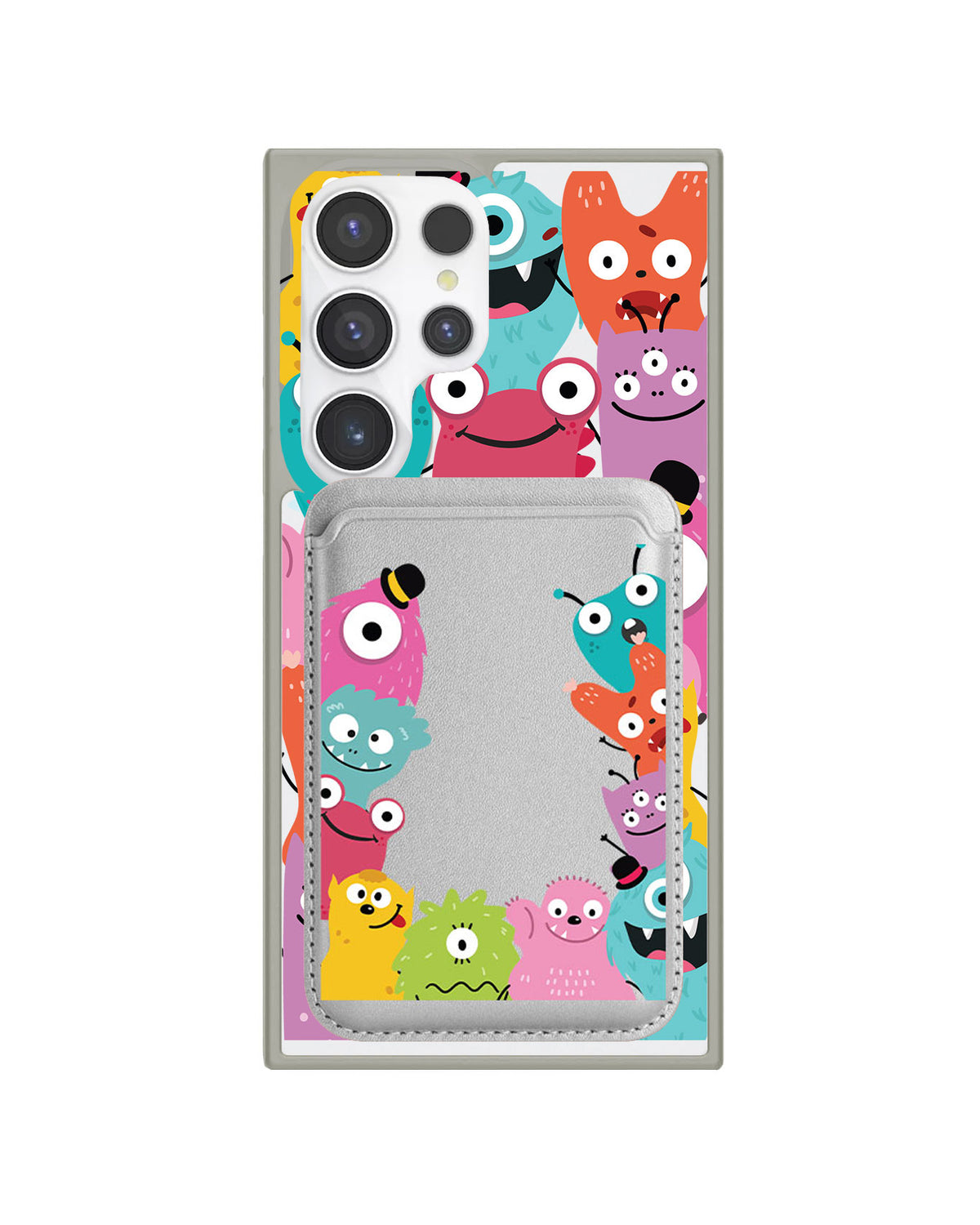 Android Magnetic Wallet Case - Little Monster