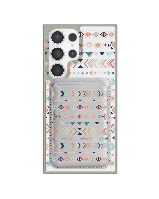 Android Magnetic Wallet Case - Ethnic 2.0