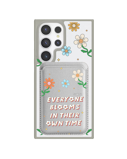 Android Magnetic Wallet Case - Blooms