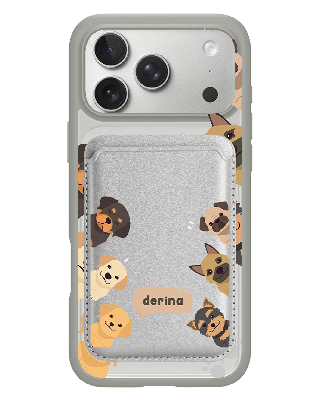 iPhone Magnetic Wallet Case - Ruff Family