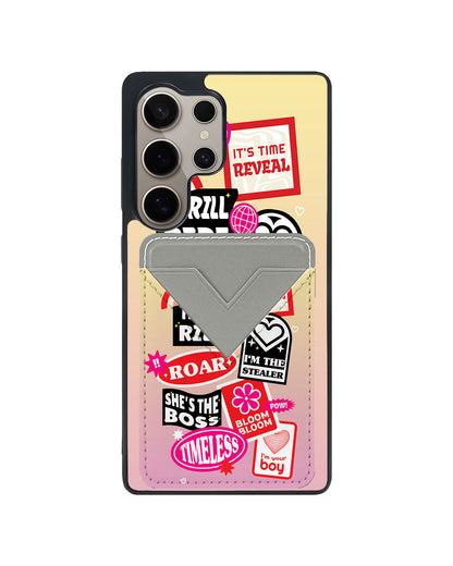 Android Avant Wallet Case - The Boyz Song Sticker Pack